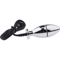 ElectroPlayer Plug Électro Bipolar Silver 7 x 2.5cm